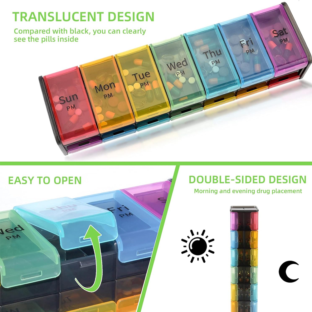 1 Buah Organizer Pil Mingguan  - Planned Parenthood ulasan dan harga